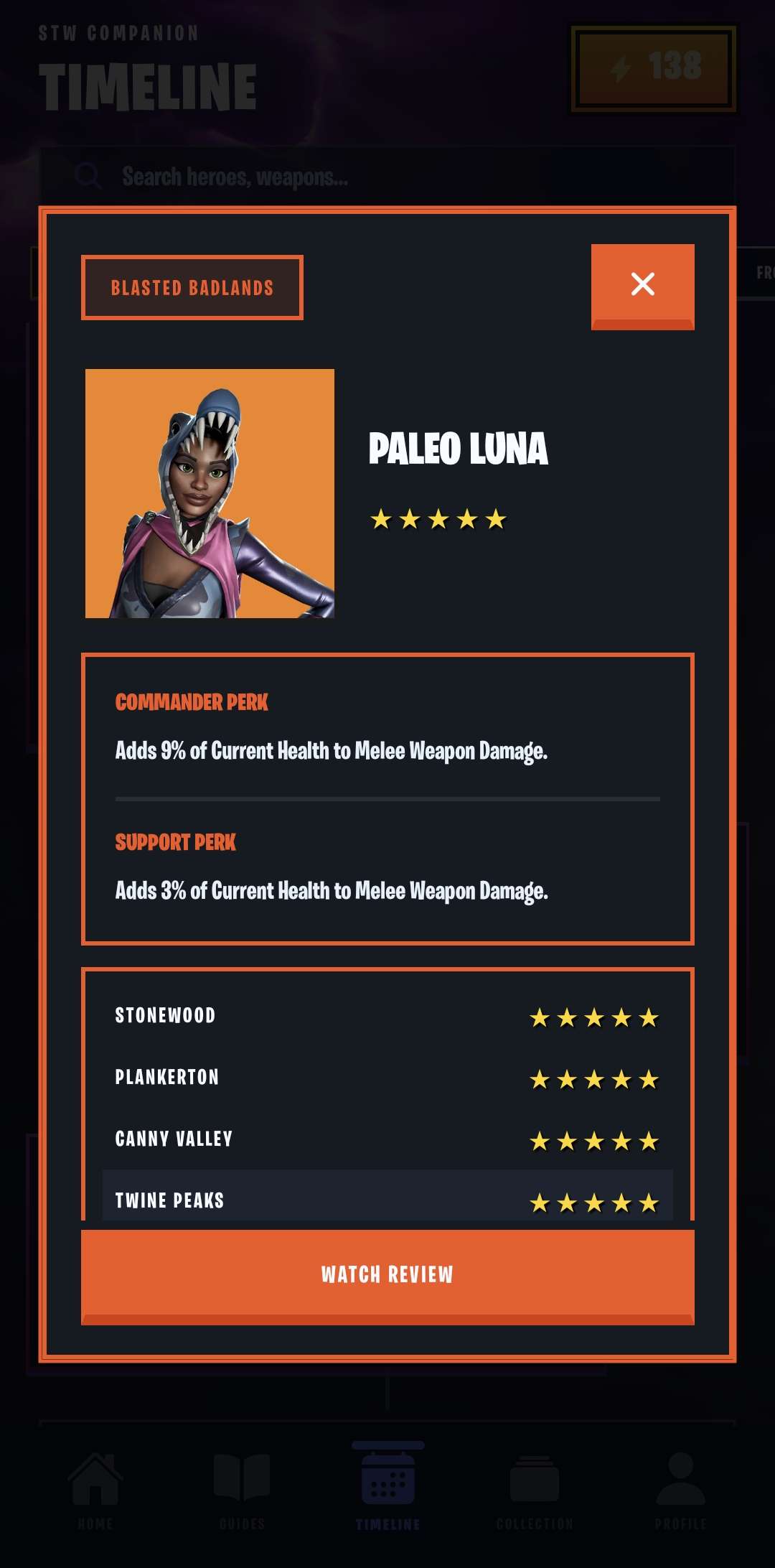 Item details